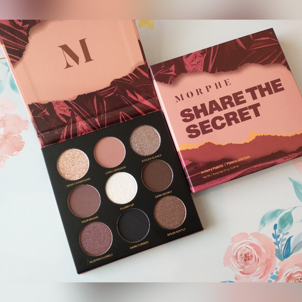 Morphe Share The Secret Artistry Eyeshadow Palette